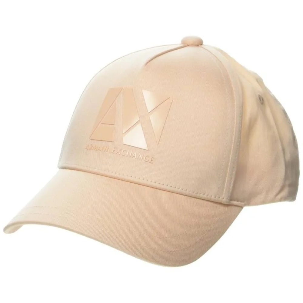 Armani Exchange Women's Ax Shiny Logo Baseball Hat NWOT Color Sunrise Hat